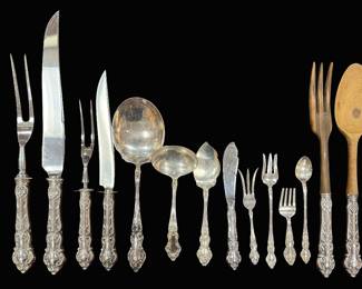 4a. Meadow Rose Serving Pieces