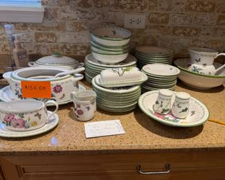 Studio Nova Garden Bloom by Mikasa Stoneware large set