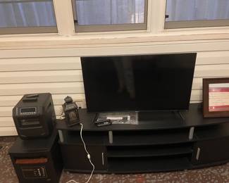 TV, heaters