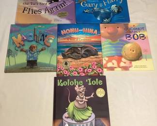 TTM041 Six Children’s Hawaiian Hardcover Books 