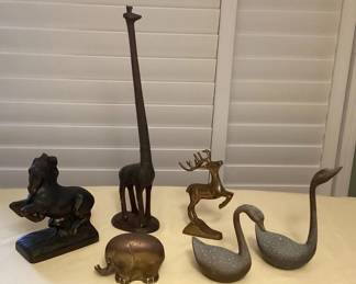 TTM095 Brass, Cast Iron & Bronze? Metal Animals