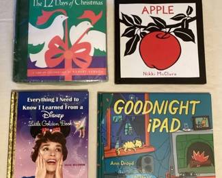 TTM050 Four Fun Children’s Hardcover Books 