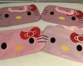 TTM054 Four Pink Hello Kitty Gym Travel Overnight Bags New