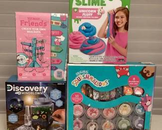 TTM024 Four Fun & Educational Activity Kits For Kids New