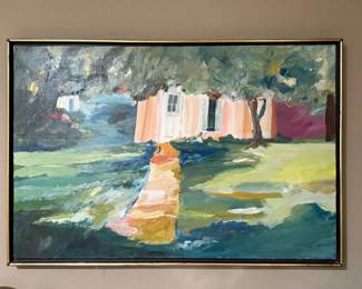 Painting by Sausalito artist