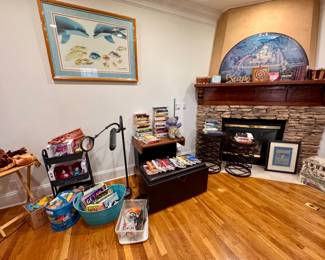 Kids books and toys