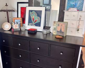 Large dresser and mirror