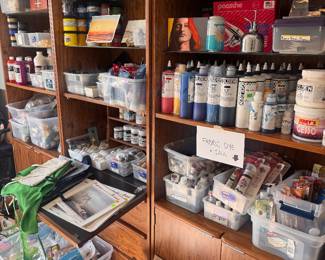 Studio shelving also available for sale