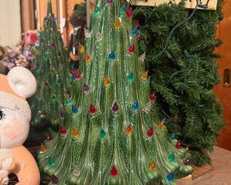 Vintage Ceramic Christmas Tree