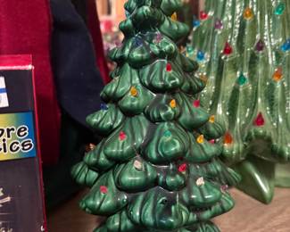 Small 1981 Ceramic Christmas Tree