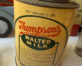 Thompson’s Malted Milk Can
