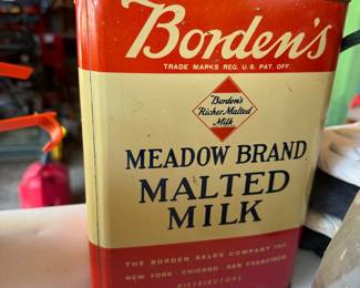 Borden’s Malted Milk Tin