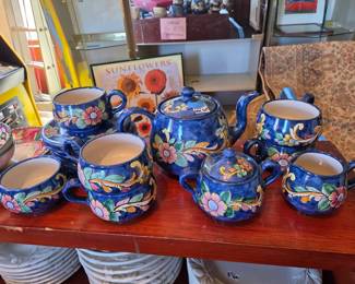 Tea set by Vietri
