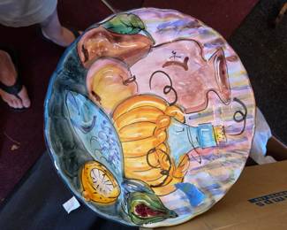 Decorative plates by Vietri