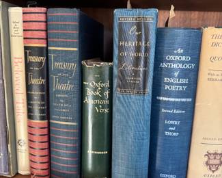 Beloved Infidel, Treasury of the Theatre: Agamemnon to A Month in the Country, Treasury of the Theatre: Ghosts to Death of a Salesman, The Oxford Book of American Verse, Our Heritage of World Literature, An Oxford Anthology of English Poetry