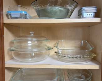 PYREX Glass Baking Items