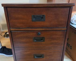 Hooker Furniture Danforth Mobile Filing Cabinet