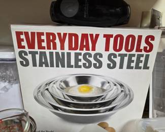 Stainless Steel Mixing Bowl Set