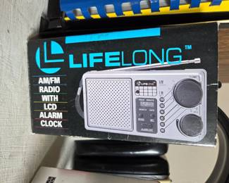 Lifelong AM/FM Radio with LCD Alarm Clock (Model 845)