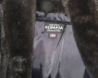 Olympia Limited Inc. Faux Fur Coat second image