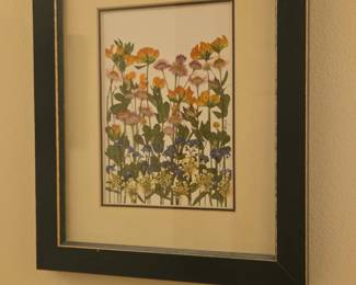Pressed Flower Botanical Art