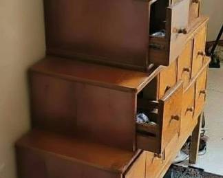 Wooden Apothecary Chest second image
