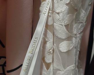 Allure Bridals Lace Wedding Gown third image