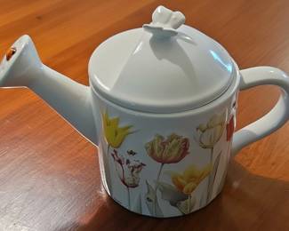 Hallmark Natures Sketchbook Watering Can Teapot