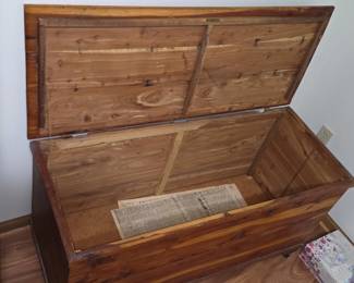Vintage Cedar Hope Chest second image