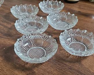 Pressed Glass Ashtrays second image