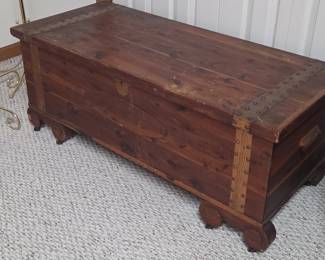 Vintage Cedar Storage Chest