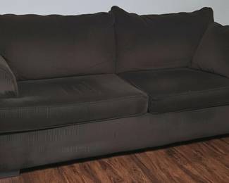 Brown Corduroy Sofa