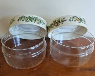 Vintage Pyrex Spice of Life Canisters second image