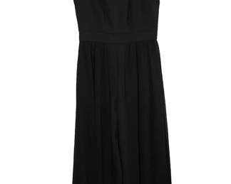 Vintage Fabulous Interplay Couture Black Pantsuit With Sheer Over Pants