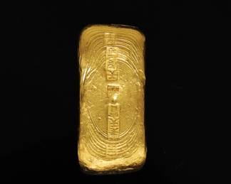 Republic Of China Waist-Shaped Gold Ingot