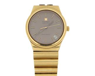 Vintage Movado Zenith 18k Yellow Gold Tronic Watch