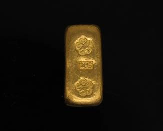 Antique Japanese Edo Period Gold Koban/Oban Bar Currency