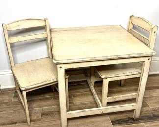 Children’s Table and Chairs 