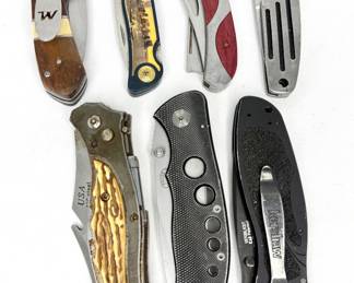 Lot of 7 Pocket Knives 