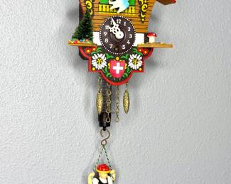 Vintage Miniature Cuckoo Clock - Made in Germany 