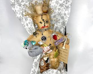 Whimsical NOLA Marie Laveau Voodoo Doll with Charms 