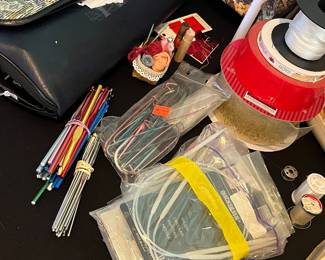 Sewing, knitting, and craft supplies