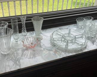 Crystal vases