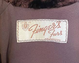 Heavy long fur coat from Finger’s Furs Kalamazoo
