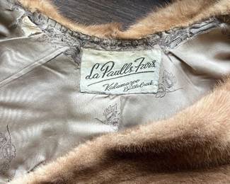 Fur coat from La Paul’s Furs Kalamazoo Battle Creek