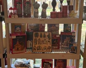 Christmas village and accessories