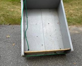 130 steelutilitylawnmowerdumpcart