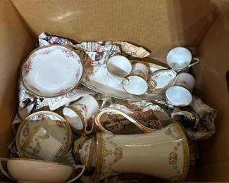 362 nipponhandpaintedporcelainteaservic