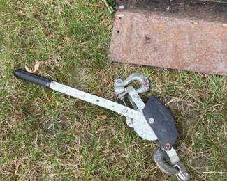 316 handtruckdollyand12toncablepulle