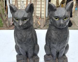 014 pairofcastironcatandironsinthema